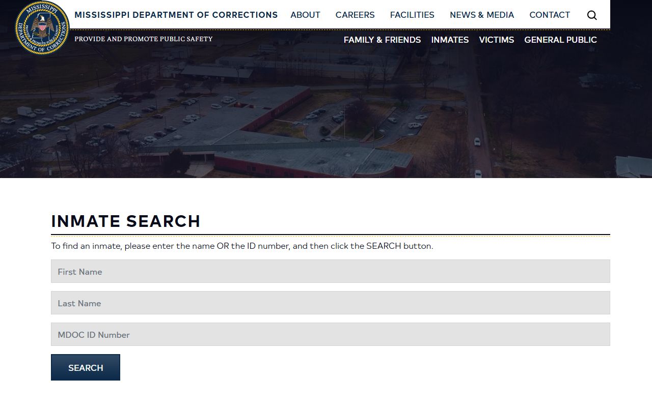 Mississippi DOC inmate search used to follow a Pike County arrest charge to state custody