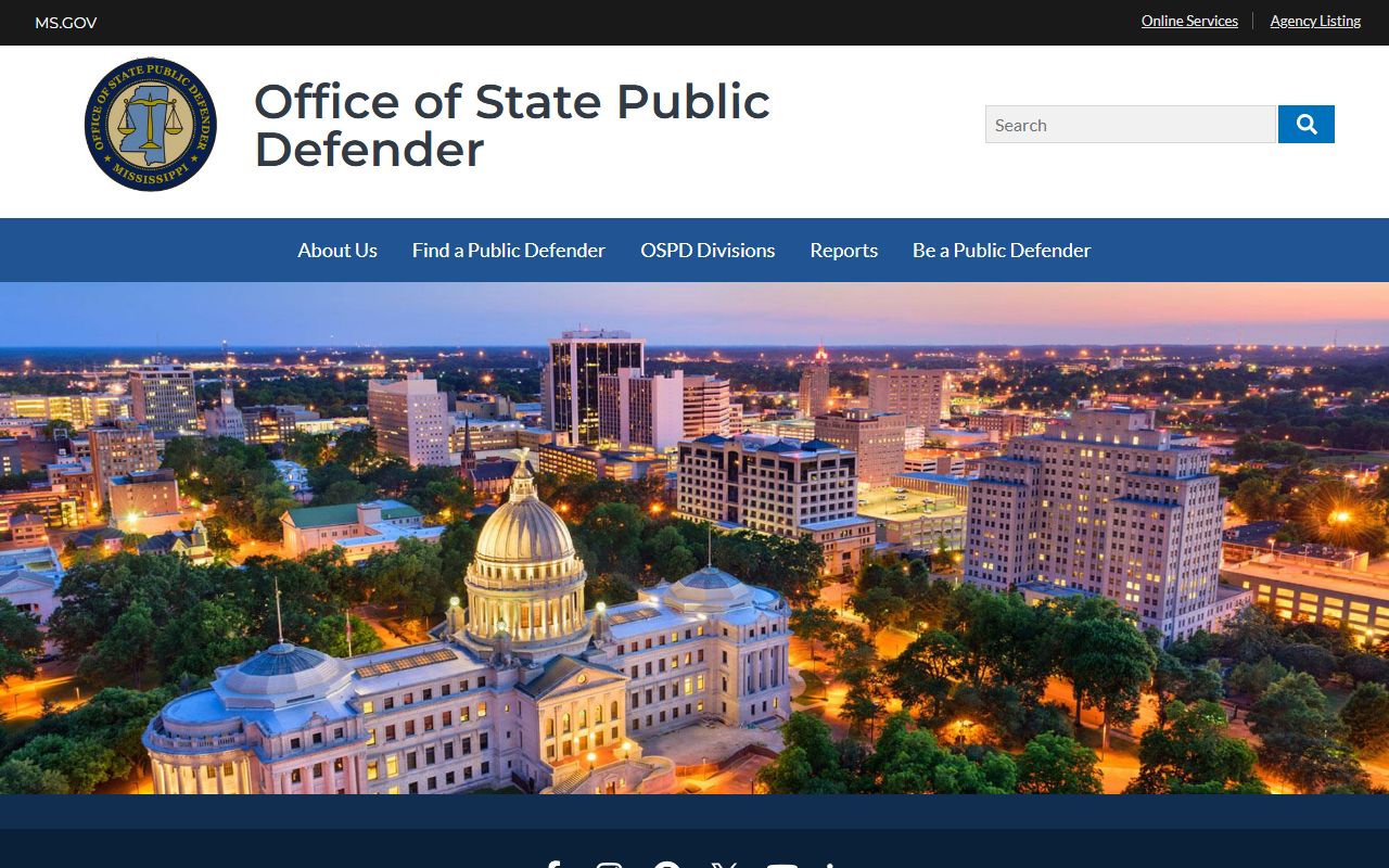 Mississippi Office of State Public Defender page for Pike County arrest and charge defense